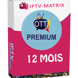 Abonnement Premium-ott 12 mois