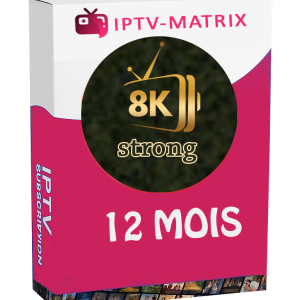 Abonnement Strong 8k 12 mois