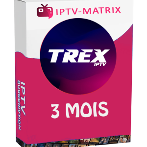 Abonnement Trex IpTv 3 mois