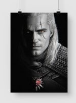 poster-the-witcher-illustration-geralt